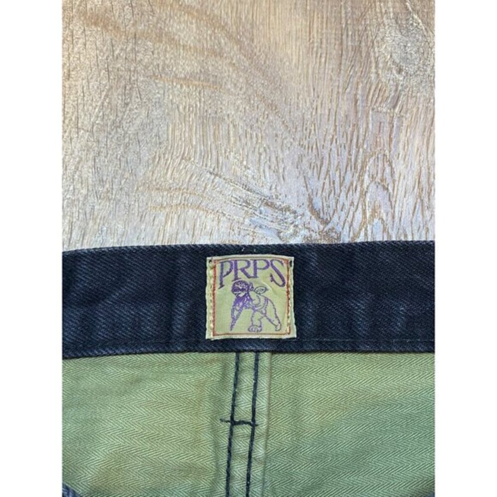 PRPS Rit Rambler Mens Button-Fly‎ Black Denim Jeans Size 31 - Picture 4 of 12